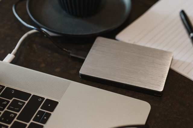 Laptop data backup